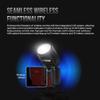 Commander R1-N TTL Round Head Speedlite Flash Kit for Nikon I-TTL Cameras,76Ws 2.4G 1/8000s HSS Speedlight with Modeling Lamp,11.5v 2000mAh Lithium Battery,USB Charger,Number of Flash 100-1500 view 4