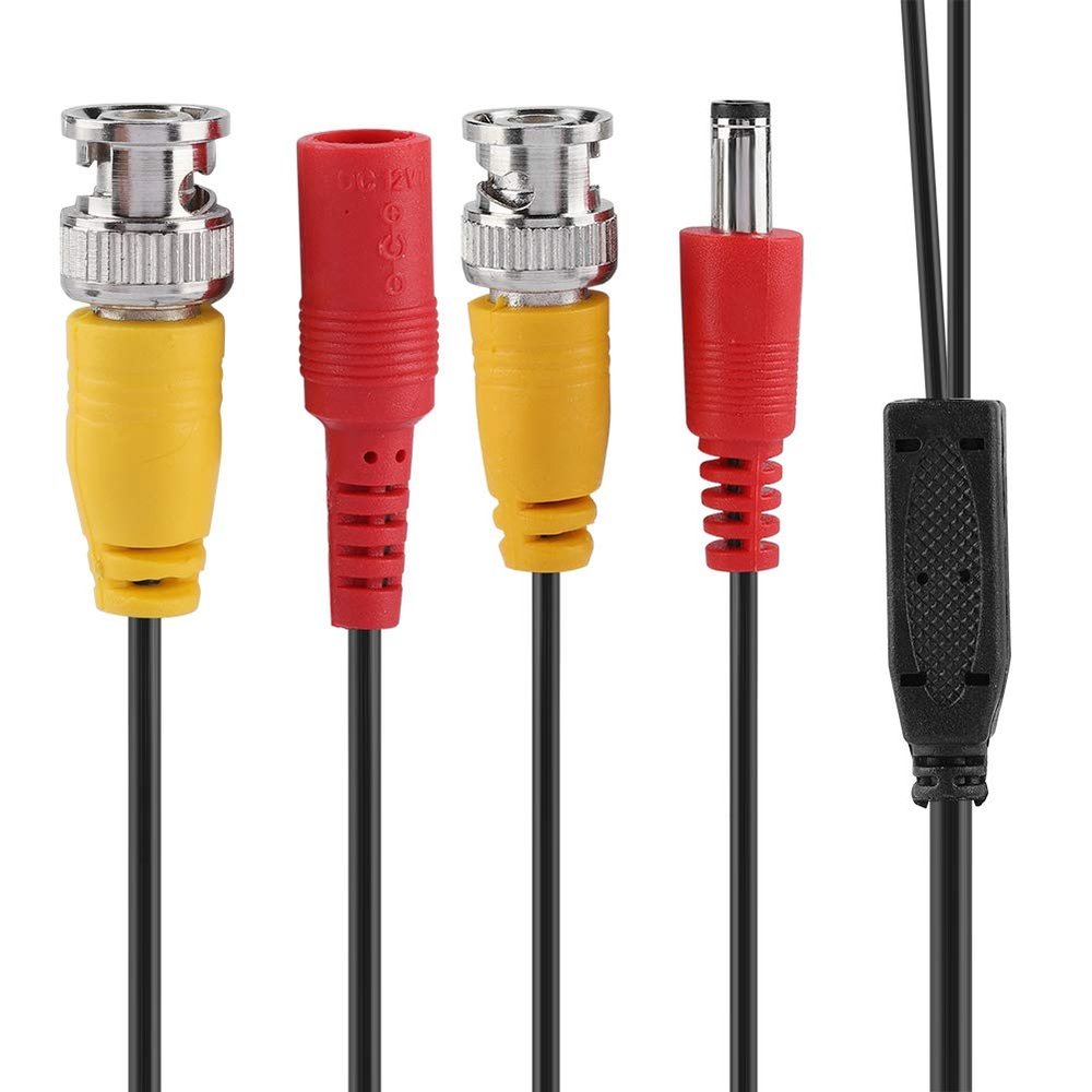 Coaxial Cable, 10m / 393.7 Inch CCTV Extension Cable, LCD Monitor for Camera (5M)