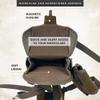 Insights Hunting by frogg toggs  Binocular and Range Finder Harness, Solid Elements Brown, One Size view 4