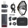 Flashpoint eVOLV 200 Pro II TTL Pocket Flash Kit with Glow EZ Lock Octa Small Quick Softbox (25") and S2 Bracket view 1