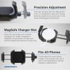 ARKON Mounts RoadVise Clamp Mount with Heavy-Duty Phone Holder | iPhone Clamp Mount | Holder for Treadmill, Golf Cart, and Wheelchairs | Phone and Tablet Mount for Desk and Pole view 3