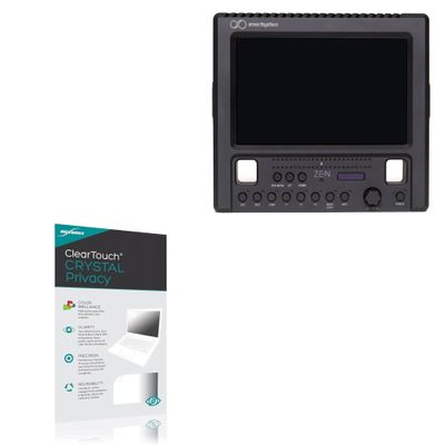 BoxWave Screen Protector Compatible with SmartSystem SmartCAM SM7 - ClearTouch Crystal Privacy (2-Pack), Privacy Screen Protector Flexible Film Clear