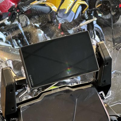 Motorcycle Navigation Mount Holder for Garmin Zumo XT, XT2, AMPS Pattern, Tomtom Rider 550| Adapter for Triumph Tiger GT 1200