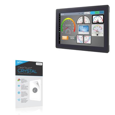 BoxWave Screen Protector Compatible with Arestech TPM-3515RW Full HD IP65 Industrial Monitor (15.6 in) - ClearTouch Crystal (2-Pack), HD Film Skin - Shields from Scratches