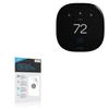BoxWave Screen Protector Compatible with Ecobee EB-STATE6L-01 - ClearTouch Crystal (2-Pack), HD Film Skin - Shields from Scratches view 1