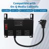 Zuomeng Media Cabinet Power Strip, 5 Outlets, Half Width, Compatible with On-Q Media Cabinets, 3 IEC C13 Adapters, 1 IEC C7 Adapter, AC1031 view 2