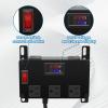 Zuomeng Media Cabinet Power Strip, 5 Outlets, Half Width, Compatible with On-Q Media Cabinets, 3 IEC C13 Adapters, 1 IEC C7 Adapter, AC1031 view 4