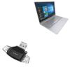 BoxWave Smart Gadget Compatible with Trekstor Primebook C11 Convertible - AllReader SD Card Reader, microSD Card Reader SD Compact USB - Jet Black view 1