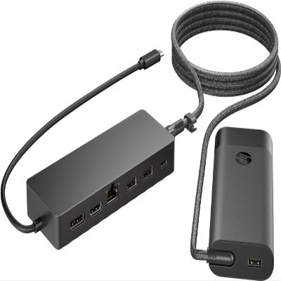 HP Universal USB-C Hub and Laptop Power Supply