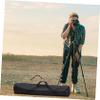 Levemolo Tripod Carrying Case Shoulder Strap Padded Light Stand Storage Bag for Outdoor Photography Easy to Carry Zipper Closure Design view 3