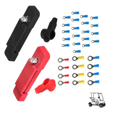 SEBLAFF Busbar Bus Bar Power Distribution Block Replacement for Car Golf Cart RV Boat