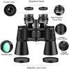 180x100 Binoculars Telescopes HD Extra-Long Distance Binoculars Low-Light Night Vision Zoom Binoculars for Hunting Hiking Birdwatching Gifts view 3