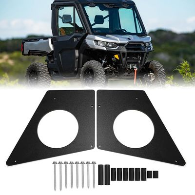 AUTOVIC for Can Am Defender 2017-2025 Fits 6.5" Speakers Adaptors Roof Mount Mounting Hardware Kit