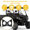 AUTOVIC for Can Am Defender 2017-2025 Fits 6.5" Speakers Adaptors Roof Mount Mounting Hardware Kit view 3