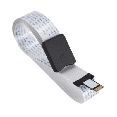 25/48/62cm TF to m/ic-r/o SD Card Flex Extension Cable Extender Adapter TF Zip Extension Cable Memory Card Extender Cord Linker(25CM)