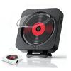 Portable CD Player with Bluetooth, Desktop CD Music Player, Bluetooth CD Player for Desktop with HiFi Sound Speaker, Wall Mountable CD Players Music Player, Support AUX USB (Black) view 1