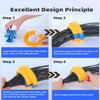 Hixeto Wire Comb Kit, Network Cable Management Tool Set, Network Tools for Comb Data Cables or Wires, Cable Management Comb and Ethernet Cable Wire Comb Organizer Tool view 3