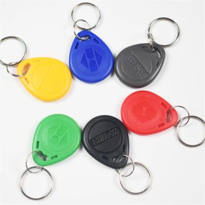 100pcs/Lot 125KHz TK4100 EM4100 Keyfobs Tags RFID Card for Access Control Time Attendance(Green)