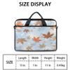 Beautiful Maple Leaf Laptop Shoulder Bag Laptop Sleeve Carrying Case Slim Briefcase Waterproof Computer Tote Bag Compatible with 14 15 15.6 Inch Notebook Computer Tablet view 2