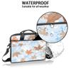 Beautiful Maple Leaf Laptop Shoulder Bag Laptop Sleeve Carrying Case Slim Briefcase Waterproof Computer Tote Bag Compatible with 14 15 15.6 Inch Notebook Computer Tablet view 3