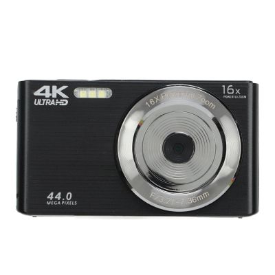 ZAICOLER Digital Camera, 2.8in Screen 4K 44MP Camara Digital Small Digital Camera with 16X Digital Zoom for Photography (Black)