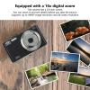 ZAICOLER Digital Camera, 2.8in Screen 4K 44MP Camara Digital Small Digital Camera with 16X Digital Zoom for Photography (Black) view 4