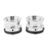 1/4 10 Inch Opener Polished Aluminum Alloy Universal Loading Device Nab Hub Adapter for Studer for Akai for Teac 2pcs (Silver) view 1