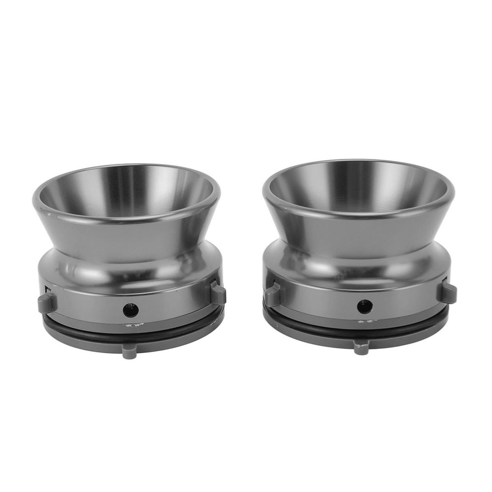 1/4 10 Inch Opener Polished Aluminum Alloy Universal Loading Device Nab Hub Adapter for Studer for Akai for Teac 2pcs (Grey)