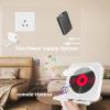 Portable CD Player with Bluetooth, Desktop CD Music Player, Bluetooth CD Player for Desktop with HiFi Sound Speaker, Wall Mountable CD Players Music Player, Support AUX USB (White) view 4
