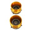 1/4 10 Inch Opener Polished Aluminum Alloy Universal Loading Device Nab Hub Adapter for Studer for Akai for TEAC 2pcs (Gold) view 4