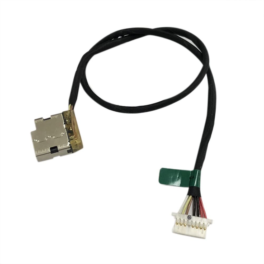 HSSDTECH DC Power Jack Charging Cable Port Socket Connector Replacement for HP 17-CP 17-CN 17-CN0013DX 7-CN0010NR 17-CN0164ST M50400-001 M46694-F27 M46694-S27 M46694-Y2728.9CM
