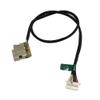 HSSDTECH DC Power Jack Charging Cable Port Socket Connector Replacement for HP 17-CP 17-CN 17-CN0013DX 7-CN0010NR 17-CN0164ST M50400-001 M46694-F27 M46694-S27 M46694-Y2728.9CM view 1
