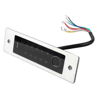 Card Access Control Machine with Backlit Keyboard Embedded Touch Fingerprint Password Access Control System