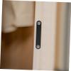 RORPOIR Leather Cabinet Pulls Soft Flexible Drawer Handles for Easy Installation Brushed Black Design for Wardrobes Cabinets and Dressers Furniture Accessories view 4