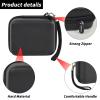 Grapsa Case Compatible with TP-Link Ultra-Portable Wi-Fi 6 AX1500 AX3000 Travel Router, Storage Holder for TL-WR1502X TL-WR3002X Portable WiFi Hotspot, Ethernet Cable Network (Box Only)-Black view 4