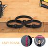 LALAFINA 10pcs Reusable Hook and Loop Cable Ties Adjustable Nylon Straps for Cable Management Yoga Mat Carrier Secure Storage for Home Office and Data Centers view 4