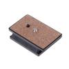 Tripod Quick Release Plate Screw Adapter Mount For Head For YUNTENG 288 DSLR view 4