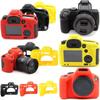 Camera Case for Canon EOS M50, Soft Silicone Protective Cover Housing Rubber Body Skin for Canon EOS M50 Digital SLR Camera Bag Red view 1