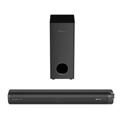 Digitalbasics 2.1CH Dolby Atmos Soundbar with Subwoofer, 120W Clear Dialogue 5.3 Bluetooth Speaker 70W Subwoofer, Deep Bass Home Theater Surround Sound System for TV, Multiple Connection Easy Setup