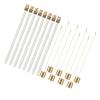 8Pack Wine Bottle Torch Kit,Long Lasting Flame,Torch Wick Cap,Brass Wick Holders,Copper Caps, for Garden Patio view 3