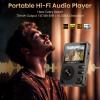 HIFI WALKER H2-128GB MP3 Player Bluetooth 5.2 Hi Res Music Player Flac Digital DSD Lossless Audio Player High Resolution Portable DAP Player, Two-Way Bluetooth, 512GB SD Card+Expandable Memory view 2