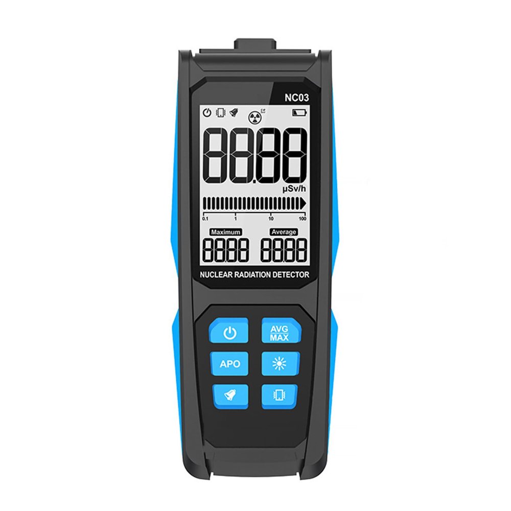 FeiYeup Radiometer Accurate Radiation Detectors Geigers Meter Scanner for Nuclear Measurement Reliable Tool Lightweight for Industrial Use