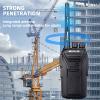 Retevis RT27 Walkie Talkies(6 Pack) Bundle with Six Way Charger(2 Pack), Heavy Duty Two Way Radios for Adults, VOX Hands Free, Local Alarm, Rugged 2 Way Radio with Six-Way Charger view 2