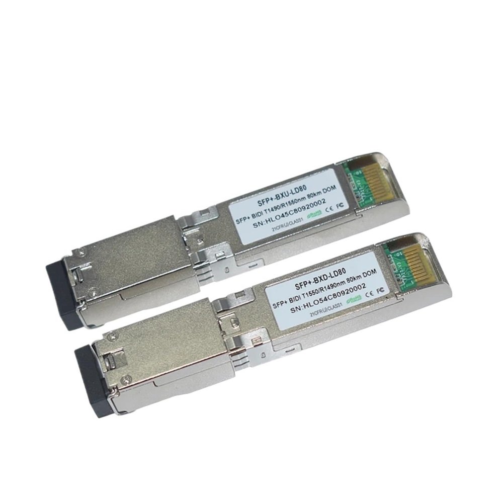 WVCLTVJA Long Distance 10GBASE XFP/SFP 1490/1550nm 80KM Optical Transceiver XFP(1 Pair SFP BIDI)