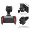 Golfs Club Mobile Phone Holder Shooting clamp 360 Degree Rotation Playback Action Recording Posture Correction Live Bracket Golfs Training aids (HRT Black and red Model) view 3