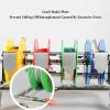 BXKCFYBSQ Spool Dispenser,Foldable Wire Spool Rack,Heavy Duty Spool Storage Holder,Ribbons Roll Storage Rack,for Electrical Industrial Retail Use,220lbs Capacity(40x30x59cm) view 4