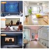60 Inch Projector Screen Projection Screen 72 Inch Manual Pull Down HD Screen Widescreen Public Display Screen for Office Home Theater Movie Outdoor Indoor 4K 3D 4:3 16:9(4:3,60inch) view 3