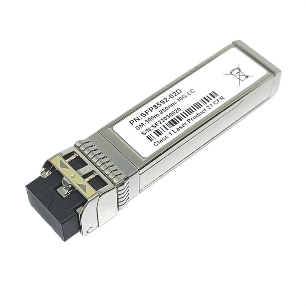 100-01514 100-01515 Ciena XCVR-S00Z85 160-9116-900 10Gbase-SR 10G SFPModul, 850nm, 300M Cyan 280-0330-00