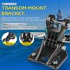 010-12846-02 Transducer Mount Bracket Replacement for Garmin Panoptix LiveScope LVS12, Transom Mounting Hardware Kit Compatible with Garmin EchoMap/GPSMAP 8400/GPSMAP 8600 Transducer view 2