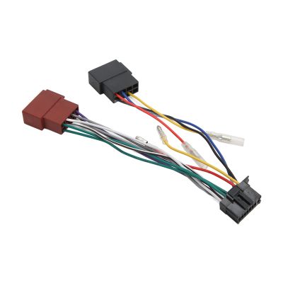 Car ISO Wiring Radio Harness Adapter, Car Radio Wire Cable Power Speaker Connector Lossless Replacement for Pioneer AVH270BT AVH280BT